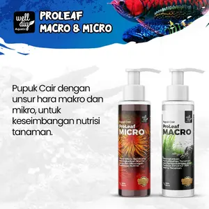Paket Pupuk Cair Aquascape Proleaf Macro Micro 100ml 250ml