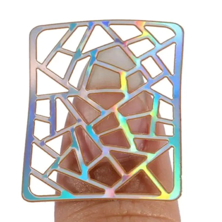 3 PCS NAIL ART STENCIL.TRANSFER MANICURE NAIL ART 1