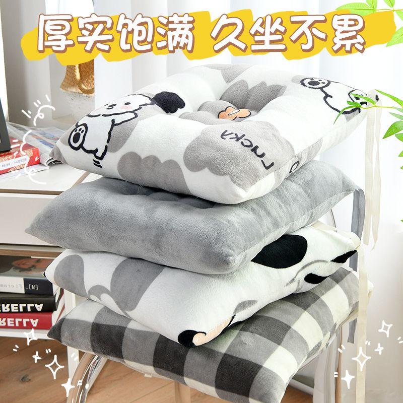 Product Introduction of 2025 [HTK 1016 People] Thickened Cartoon Milk Winter Children's Coral Fleece-lined Square Warm Super Thick Car Living Room Ins Style Home mattress  topper  expanding Minimalist Grid Cotton Comforter pillow  case bedsheet bedsheet  king  size fitted  sheet 1