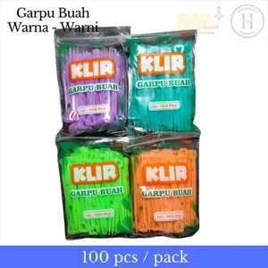 Garpu Kue KLIR Warna - Warni Bening Love