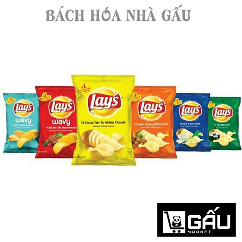 10 Gói Bim Bim Khoai Tây Lays 30g
