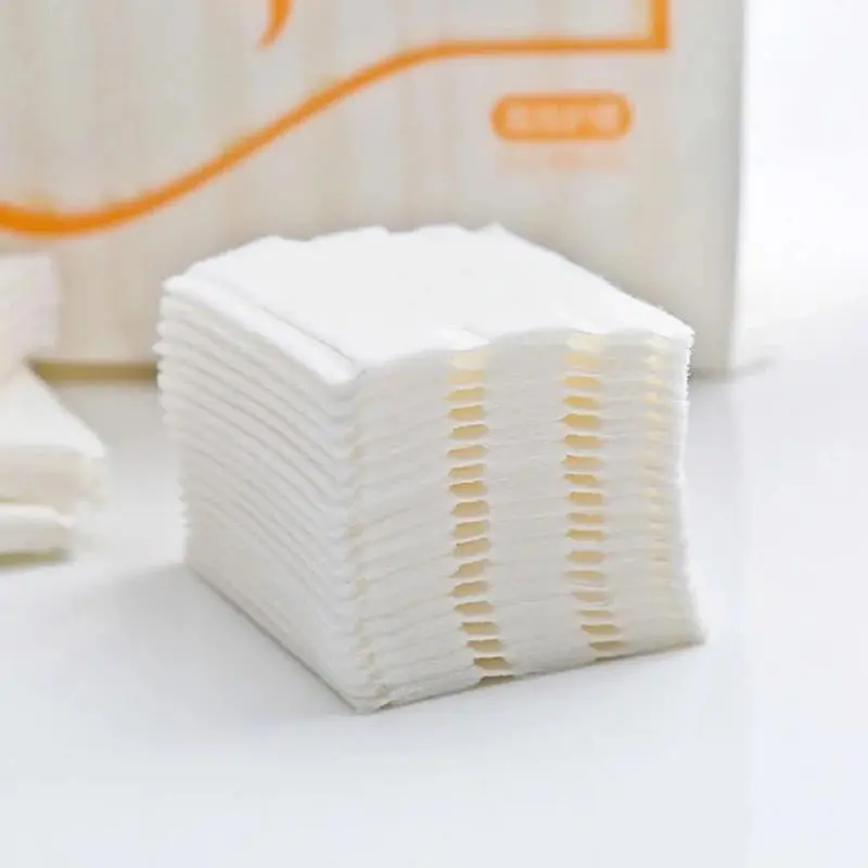 Combo 5 gói bông tẩy trang FM Cotton pads hàng cao cấp - 1 gói 222 miếng 6