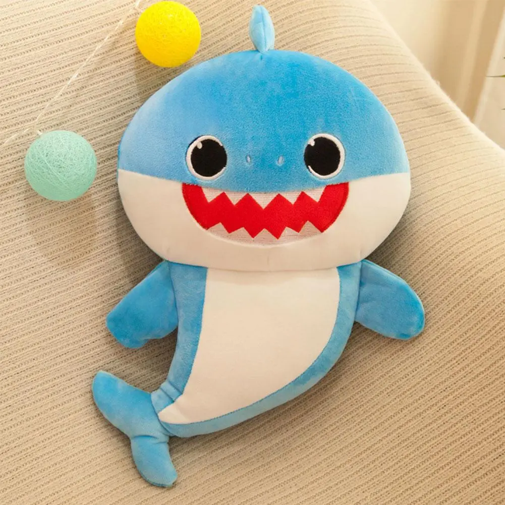 Baby Shark Singing Shining Stuff Plush Soft Toys I1D4