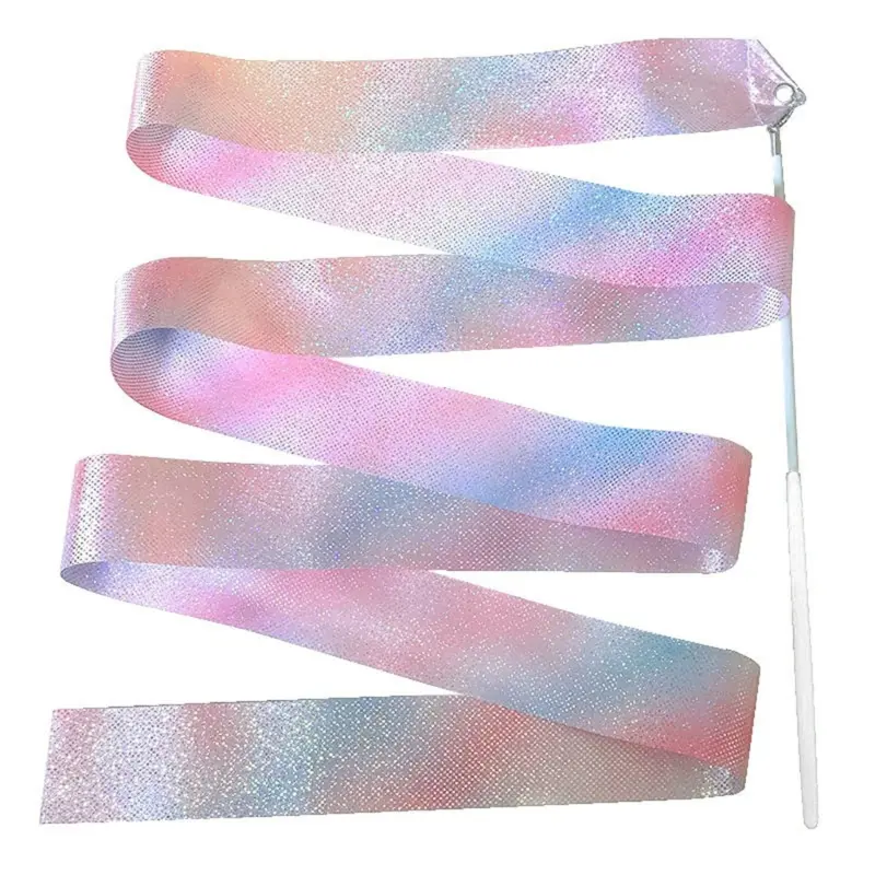 Sparkling Star Style Gymnastics Ribbon, 2 Meters, 4 Meters, Ribbon, Dance Ribbon