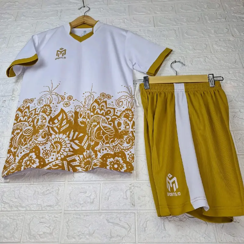 Jersey futsal anak-anak / Jersey sepak bola / Jersey olahraga / Baju olahraga / Baju futsal Uniseks Berpori Nyaman Outdoor 2