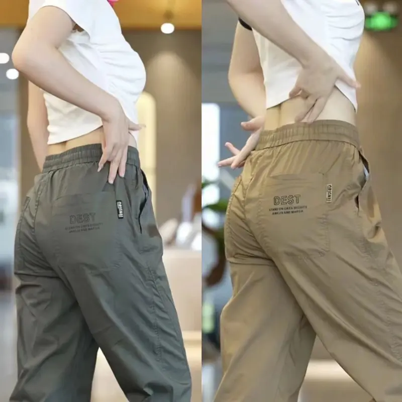 Quần Jogger Nam, Thương Hiệu Thời Trang Thường Ngày Xu Hướng Phong Cách Hàn Quốc, Dễ Phối Đồ Thích Hợp Cho Quần Áo Bảo Hộ Lao Động Và Trang Phục Mùa Hè, Đồ Quần Áo Thể Thao, Bộ Sưu Tập Mới Năm 2025 0
