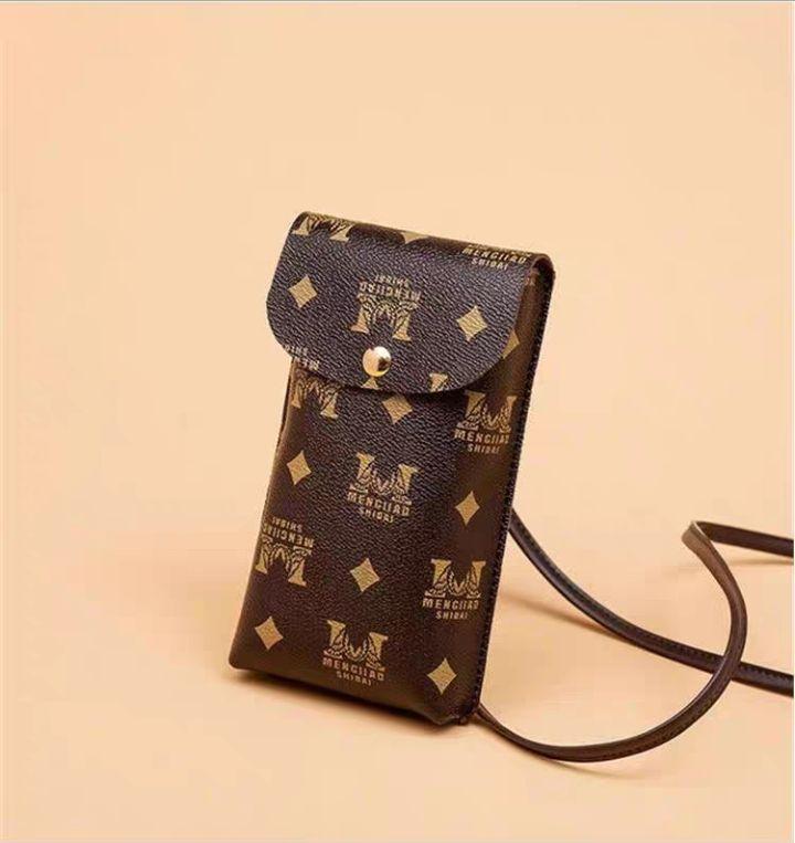 Product Introduction of Túi Đeo Chéo Điện Thoại Di Động Nhỏ Nhẹ, Thời Trang, Phong Cách Hàn Quốc Cổ Điển Túi Đeo Chéo Điện Thoại Dễ Phối Đồ, Thích Hợp Cho Bé Gái, Cầm Tay, In Hoa, Nhiều Lớp, Nhỏ 5