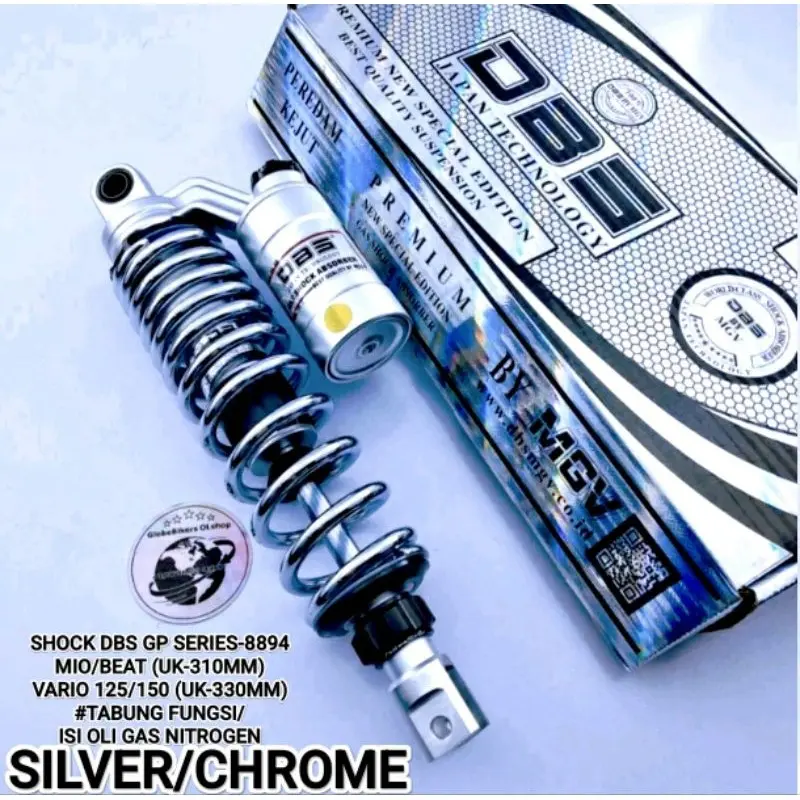 Sale SHOCK TABUNG DBS-8894 GP SERIES MIO BEAT SCOOPY VARIO FI VARIO 125/150 XEON GENIO SOUL GT HARGA GROSIR TERMURAH