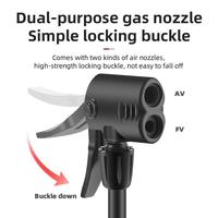Gambar Paket Bundling Pompa Gembok Rockbros 4522L + RKS515 | Portable Mini dan Ringan untuk semua jenis Sepeda - 4522LBK + RKS515BK dari Maxxiebike Kota Administrasi Jakarta Utara 3 Tokopedia
