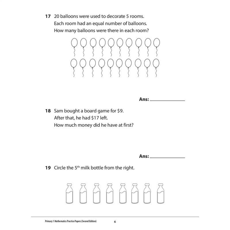 Product Introduction of 100% Quality Primary 1 Mathematics Practice Papers (Second Edition) 7