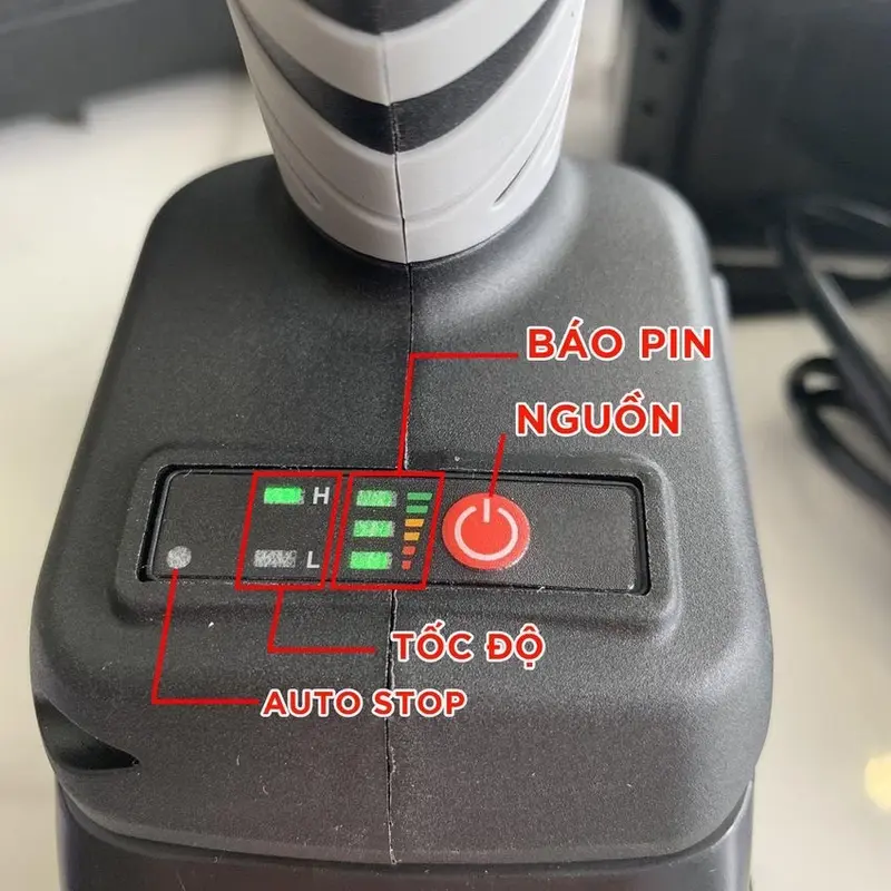 ￼Máy siết bulong pin hitachi 199v động cơ không chổi than lõi đồng 100% chân pin phổ thông ( BẢO HÀNH 6 THÁNG ) 3