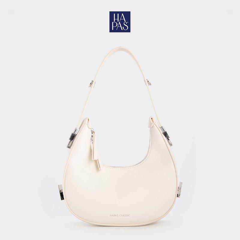 [ƯU ĐÃI GIÁ SỐC] Túi Xách Nữ HAPAS Hobo Đeo Vai Đeo Chéo Sang Trọng Chính Hãng Đáy Tròn Size 22 HAPAS - TDV221019 Da Bag