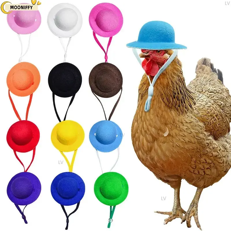 Pet Hat For Hens Tiny Pets Cap Rabbit Hamster Festival Costume Cap Small Animals Head Accessories  accesorio para hamster