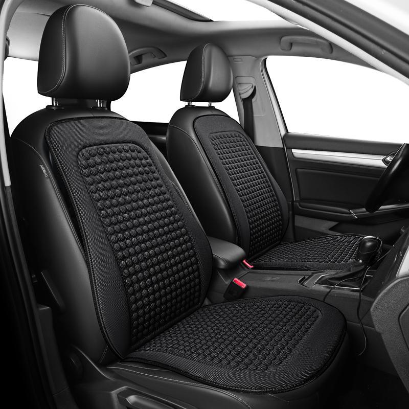Product Introduction of Car Front Seat Cover, 2 Counts/set Breathable Non-slip Car Seat Protector, Universal Car Seat Protective Cover, Car Interior Accessories for SUV & Pickup 0