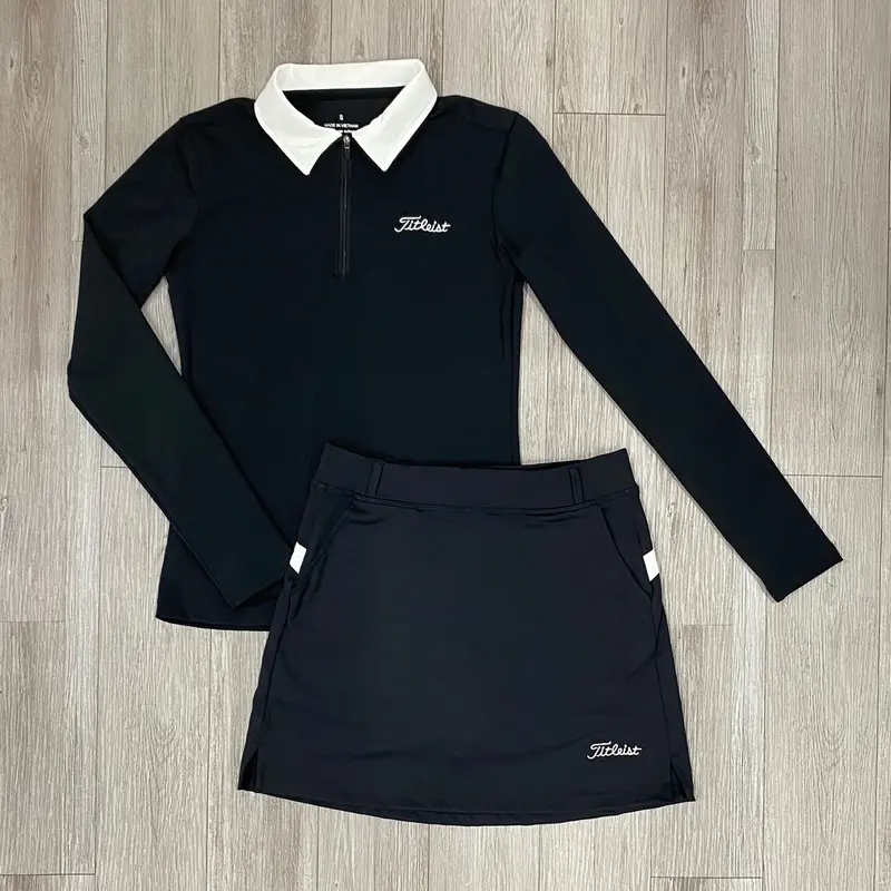 Sét thể thao nữ Titleist phù hợp chơi golf, tennis chất thun co giãn thấm hút mồ hôi 2