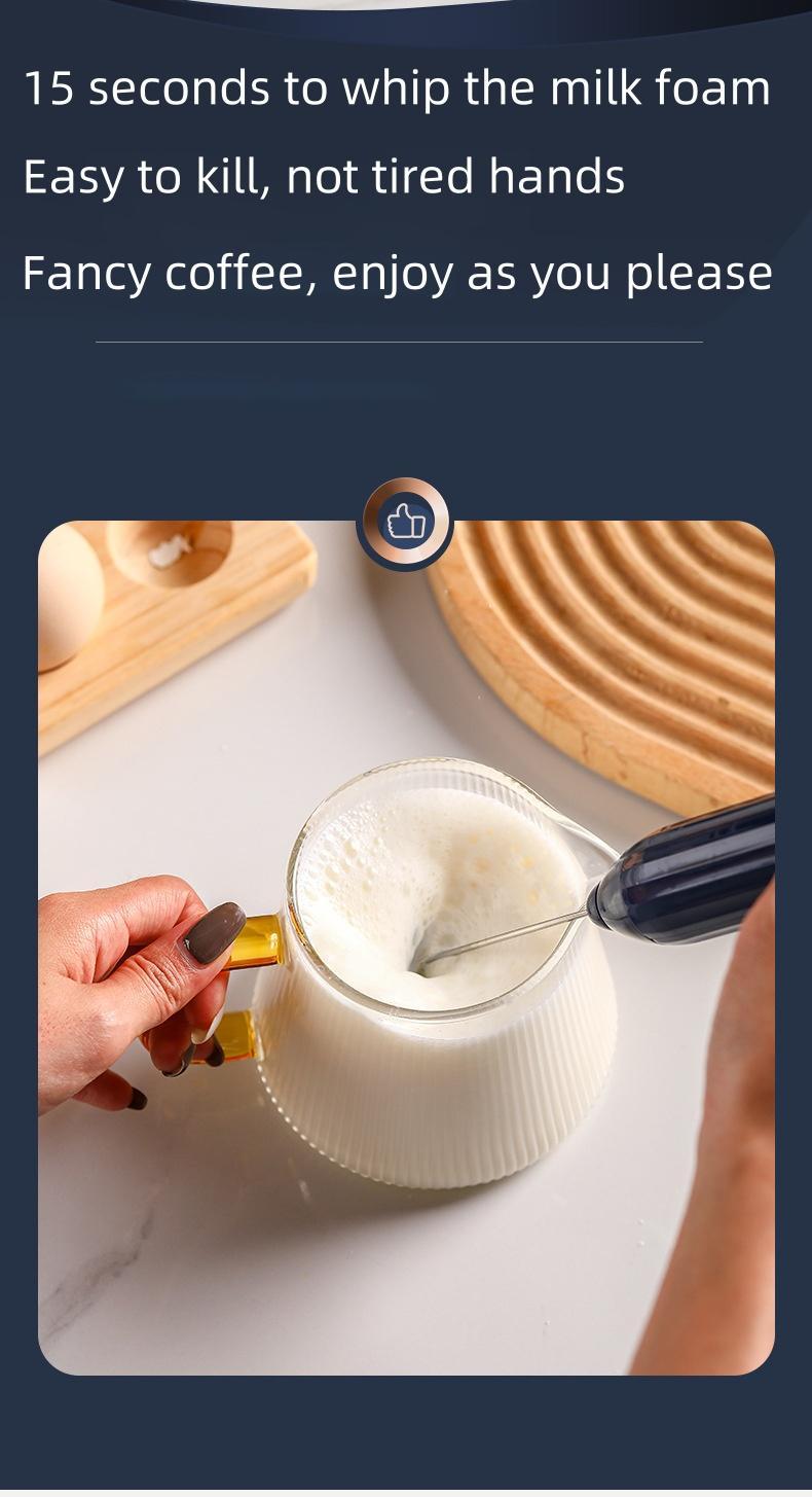 Product Introduction of SG [READY STOCK]Electric Milk Frother Handheld Foam Maker Coffee Latte Egg Beater Rechargeable Bakery Egg Whisk Head USB Rechargeables 3 Speeds Handheld Electric Frother Whisk 27