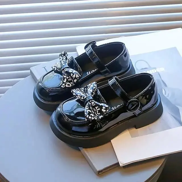 Sepatu Anak Docmart Fashion 22-35 Sepatu Slip On Glossy Pita Tali Kaki Cantik