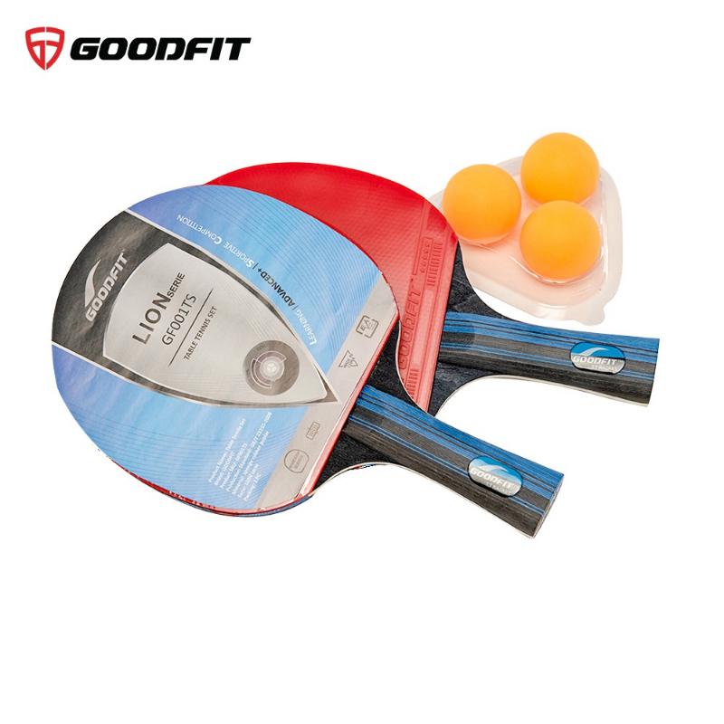 Product Introduction of Bộ 2 vợt bóng bàn tặng kèm 3 bóng GoodFit, cốt vợt 7 lớp, mặt mút đàn hồi, chất lượng đạt chuẩn GF001TS 43