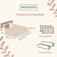 Gambar Idola Style Sprei Katun Jepang Premium 100 / 120 / 160 / 180 T30 cm KJ-P1807 - 120x200x30 dari Idola Style Kota Administrasi Jakarta Utara 4 Tokopedia
