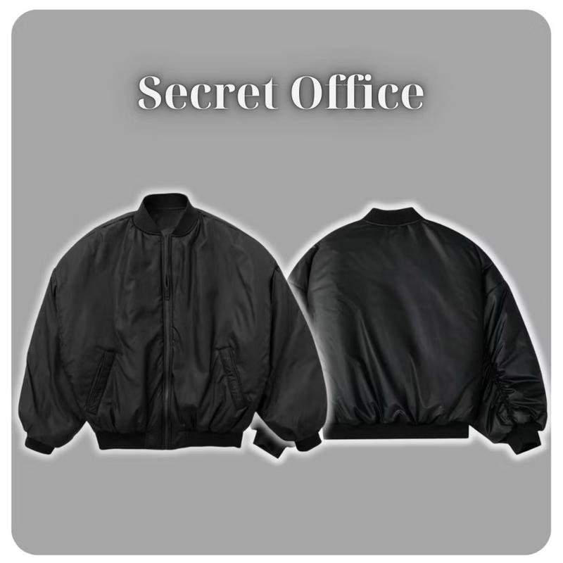 Áo khoác bomber pilot chần bông from boxy tay rúm , Áo phao boxy tay rúm 2023