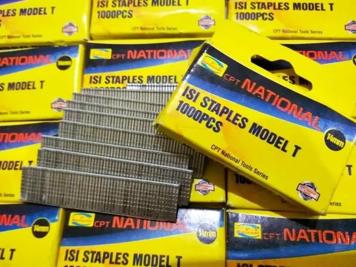 refill staples gun tacker manual LURUS F14 / isi paku tembak 3way 14mm 0