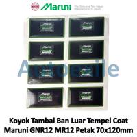 Gambar Koyok Tambal Ban Luar Radial Maruni GNR12 MR12 70x120mm 8buah Patch Tip Top GNR-12 MR-12 Tapak Sudut Dinding Tanpa Masak Made in Japan - Hitam Hijau dari Autoexile Kota Medan 1 Tokopedia