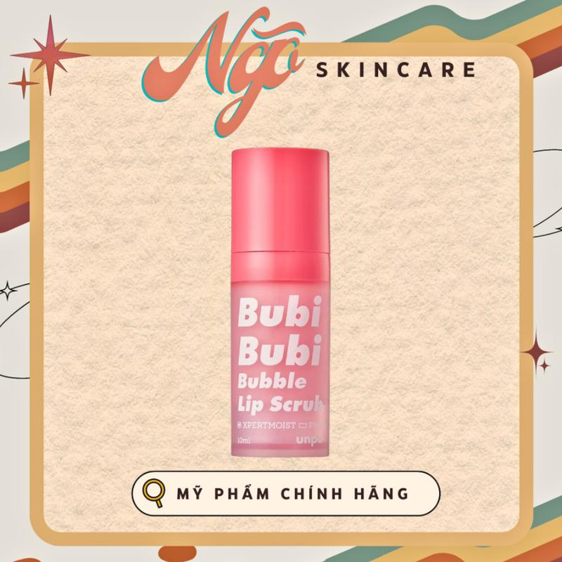 Tẩy Tế Bào Chết Môi Sủi Bọt Bubi Bubi Lip By Unpa 0
