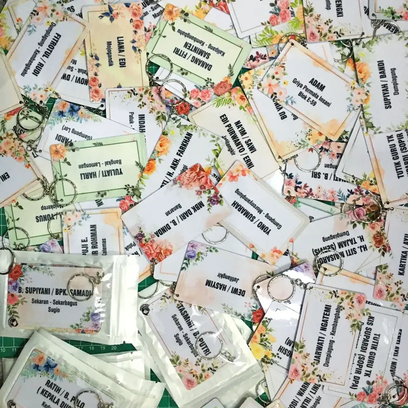 GANTUNGAN TAS - custom nama charm  tas 3