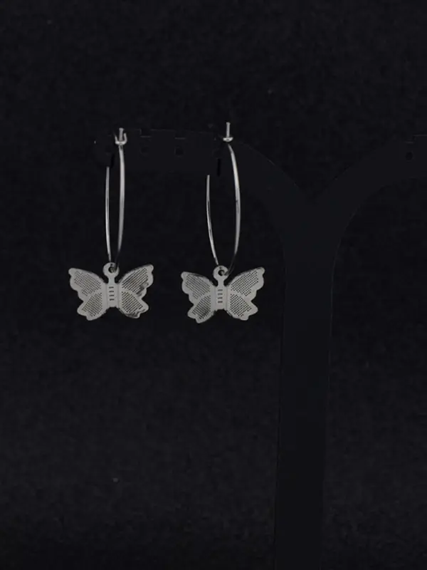 Butterfly Design Earrings, Fashionable Jewelry for Women & Girls, Trendy All-match & Exquisite Jewelry for Birthday Gift 6