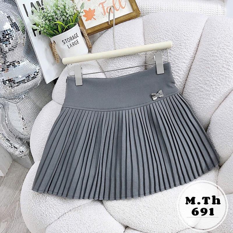 Chân váy xếp ly nhỏ kèm tang sang xịn ( 6665) Nữ Women 4