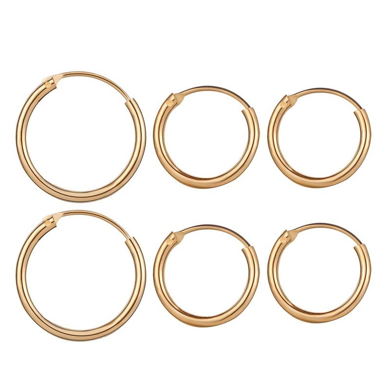 Product Introduction of New Korean Simple Circle Earrings Fashion Small Ear Pendants Women #earring 5