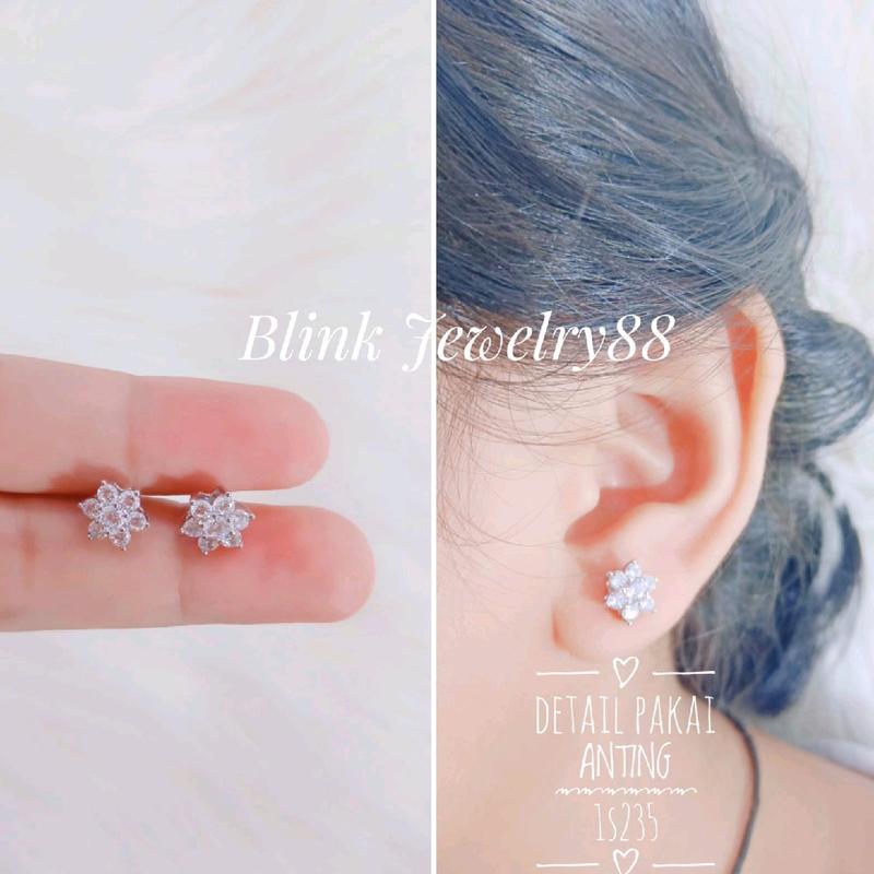 Anting Tusuk Permata Import 1