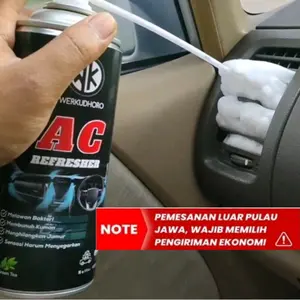Wk AC REFRESHER  pembersih ac mobil penyegar ac mobil Car Semprot penghilang bau mobil