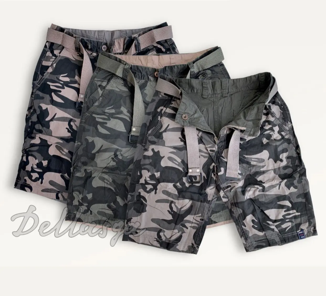 CELANA IMPORT LORENG PENDEK CASUAL PRIA BOLAK BALIK FREE IKAT PINGGANG I CLANA CARGO TACTICAL PRIA DEWASA