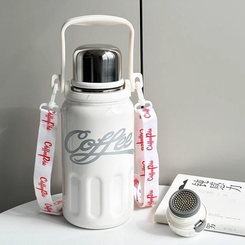 Bình Giữ Nhiệt Coffe Cup Dung Tích ,1000ml 800Ml. Bình Đựng Nước Bằng Chất Liệu Inox 316 2