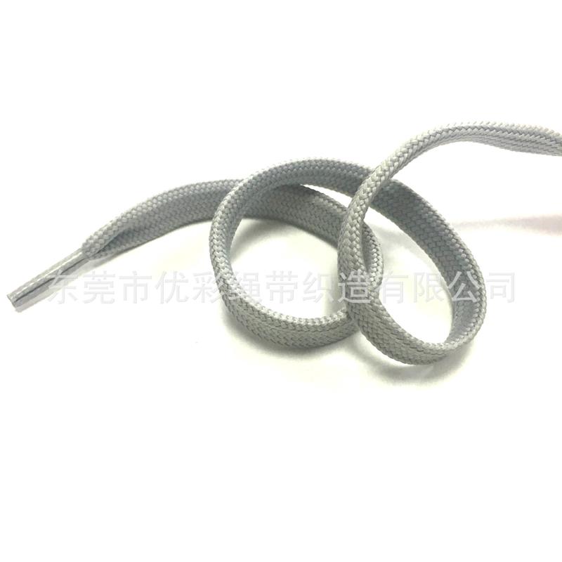 Product Introduction of Factory Sample Polypropylene/Nylon/Polyester 5mm-20mm Colorful Braided Flat Rope for Processing Shoelaces and Clothing Cotton Rope 25