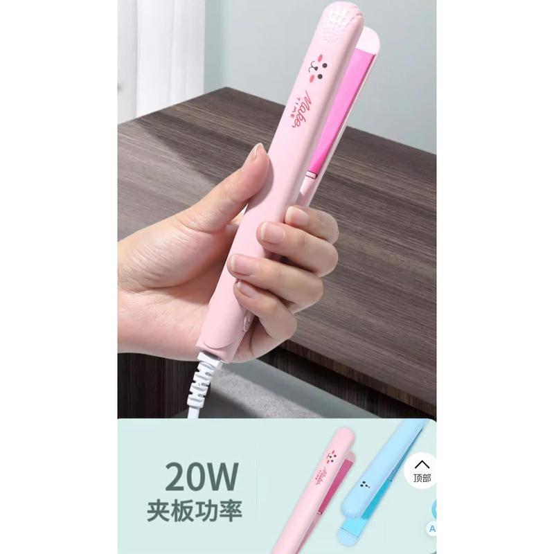 [Mua 1 Tặng 1 Quà] - Máy duỗi, ép tóc mini 2 trong 1 nhiều màu có hộp đựng cho nam nữ - Tặng SET STICKER dễ thương|Tubu. 3