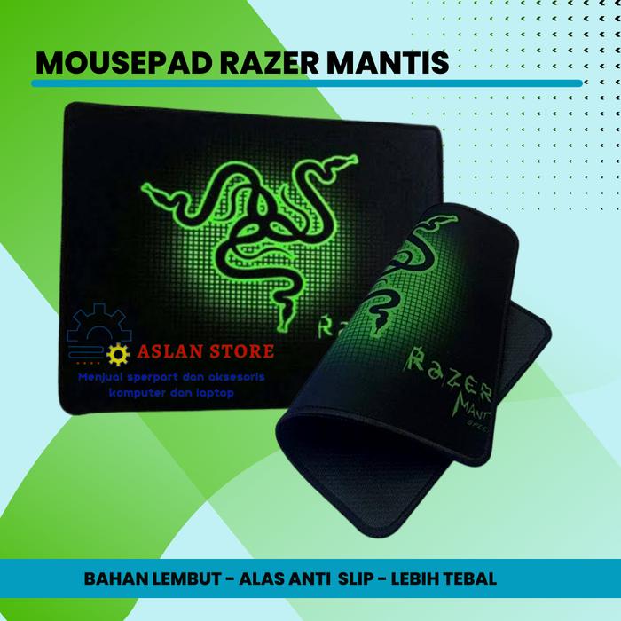 Jual Razer Mouse Pad Mousepad With RAZER GOOD QUALITY 25x21cm Alas ...