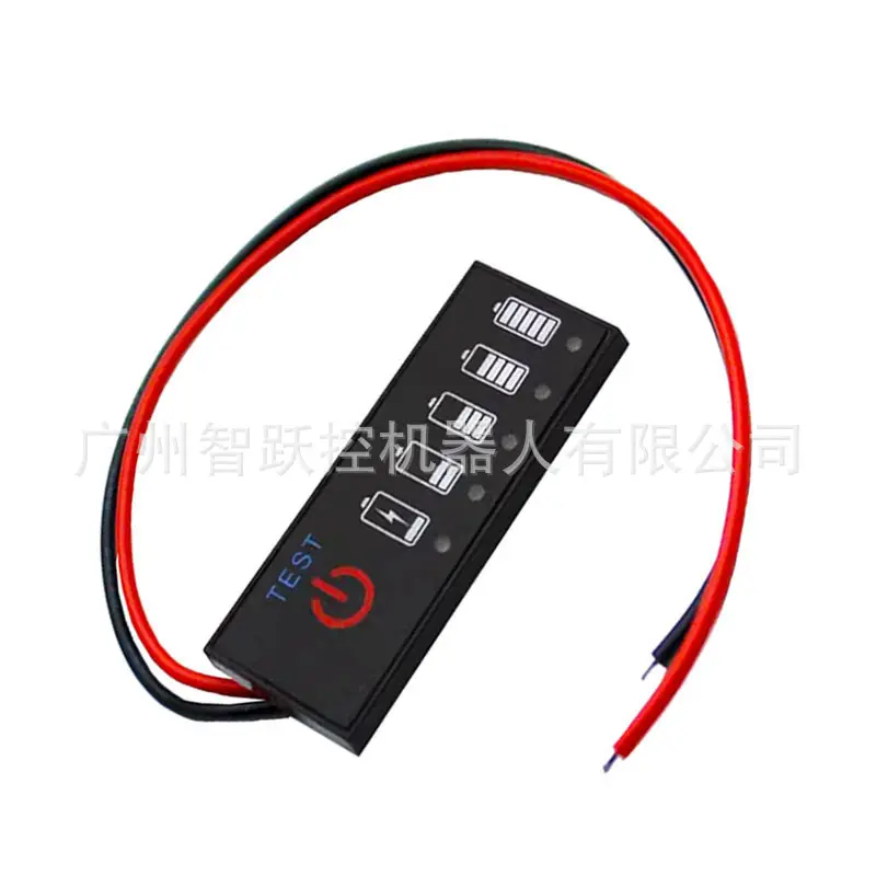 Mạch báo pin 1s 2s 3s 4s 5s 6s 7s Đồng hồ led 5 đèn báo hiển thị phần trăm pin còn lại cho khối pin 1