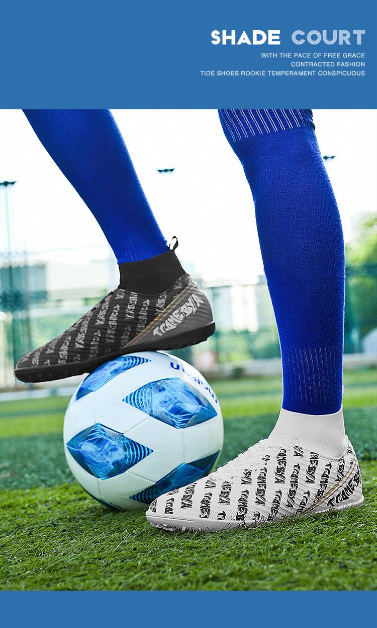Product Introduction of Football Boots Soccer Cleats Shoes for Men Women Unisex Child Boys Girls Professional Futsal Breathable Training Sneakers High-Tops Spikes D 0 48 44 38 47
