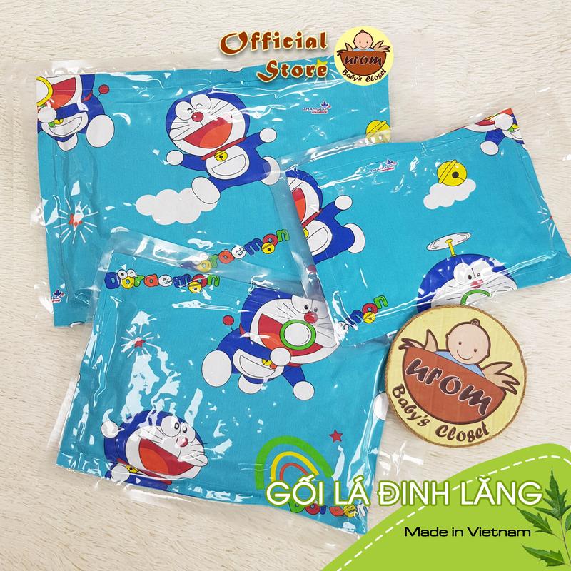 Gối đinh lăng cho bé sơ sinh và trẻ em vỏ vải cotton Thắng Lợi