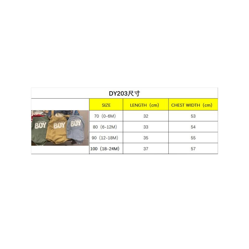 Product Introduction of Baby Boy Corduroy Romper Letter Embroidery Sleeves Square Neck Overalls Jumpsuit for Spring Fall 0