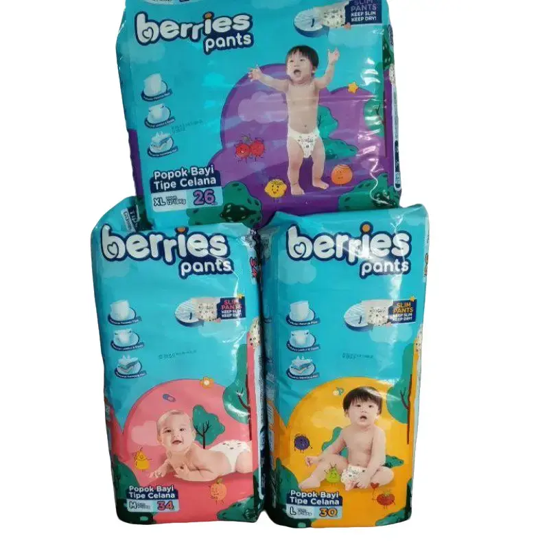 Berries Pants ukuran  M34 / L30 / XL26 Banded 2 Ball