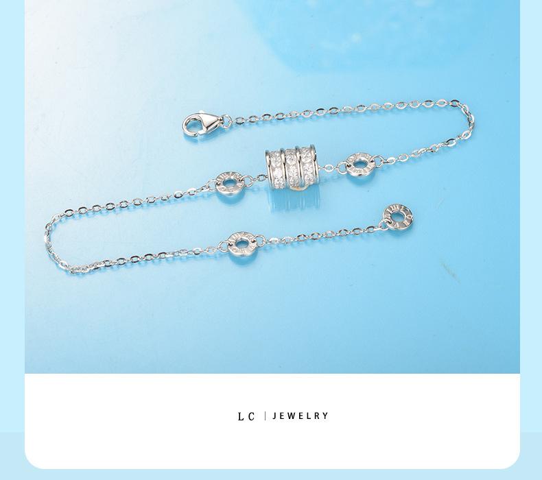 Product Introduction of Trendy Boutique 925 Silver Small Waist Bracelet Women's All-Match Ins Special-Interest Design High Sense All-Match Jewelry Gifts for Girlfriend 6