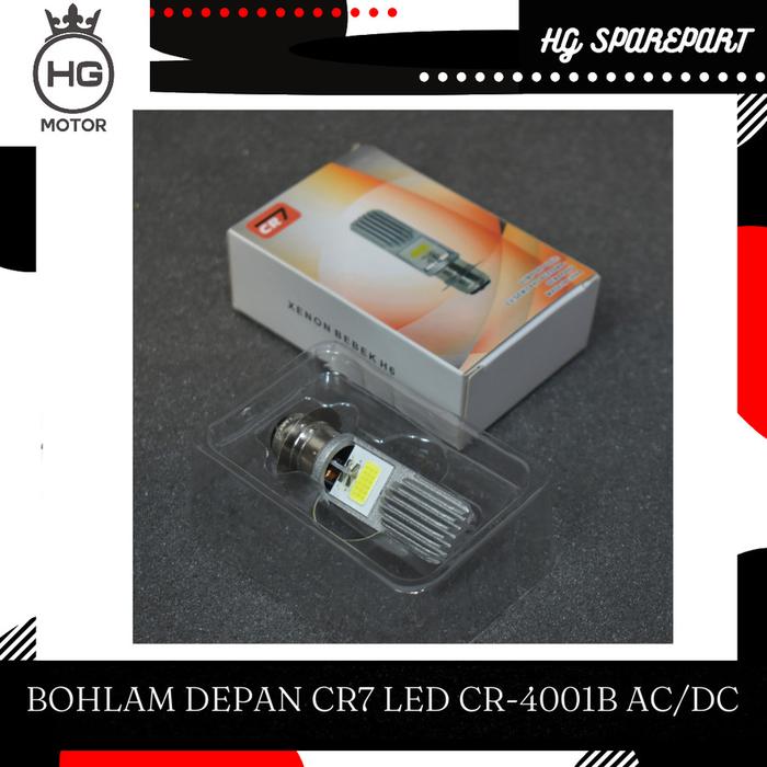 Jual CR-4001B XENON LED BEBEK CR7 H6 AC/DC 8w+8w 6-30volt dual beam ...