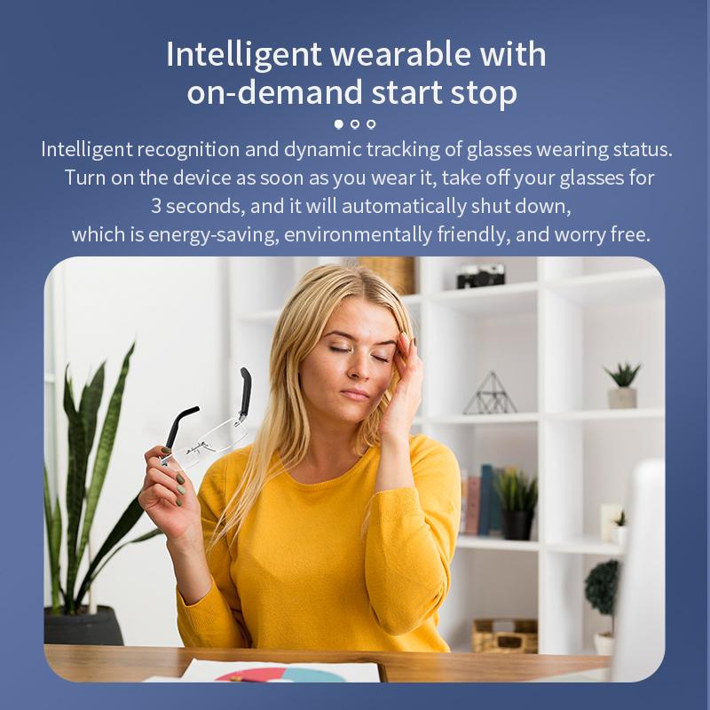 G06-T Smart Glasses Outdoor Sports Leisure Music Men and Women Fashion Glasses Anti-Blue Light - Image 5