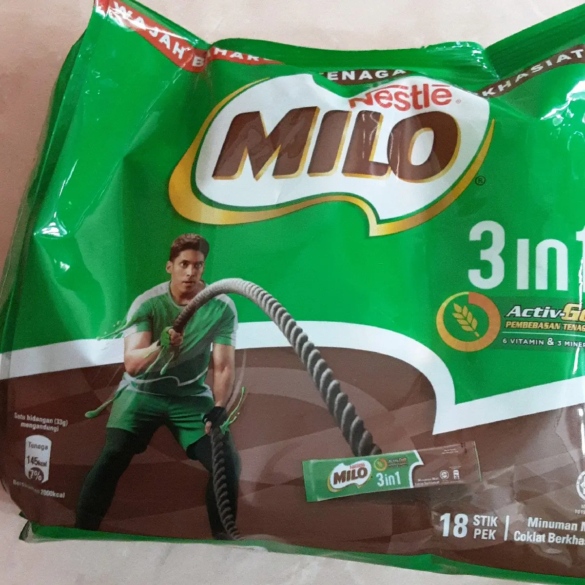 MILO 3 IN 1 MALAYSIA SACHET Chocolate Minuman Drink Coklat
