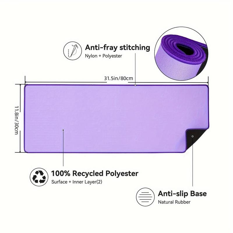Waterproof Large Gaming Mouse Pad, Durable Stitched Edges Mouse Pad with Non-slip Rubber Base, Smooth Surface Mouse Mat for Home Office Gaming 1