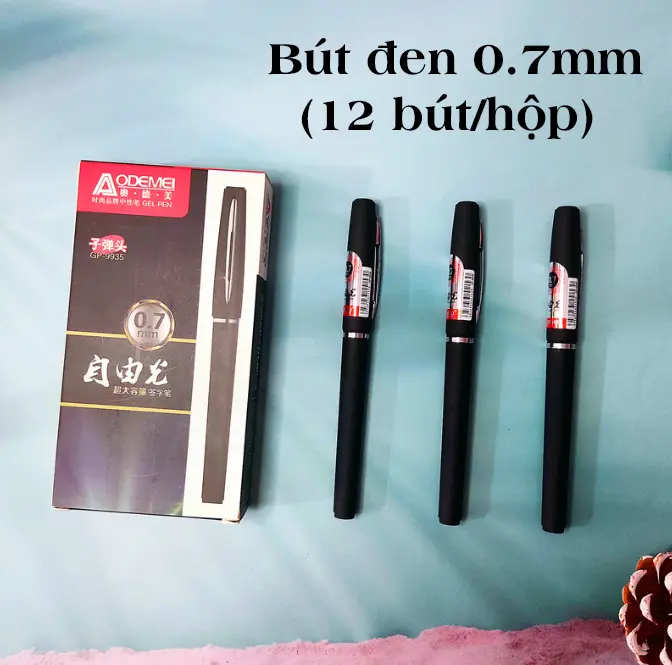 Bút Gel loại 0.7mm và 0.5mm Odemei tập viết tiếng Trung Nhật Hàn, luyện viết chữ Hán cực kỳ đẹp và mượt mà đồdùn g 1
