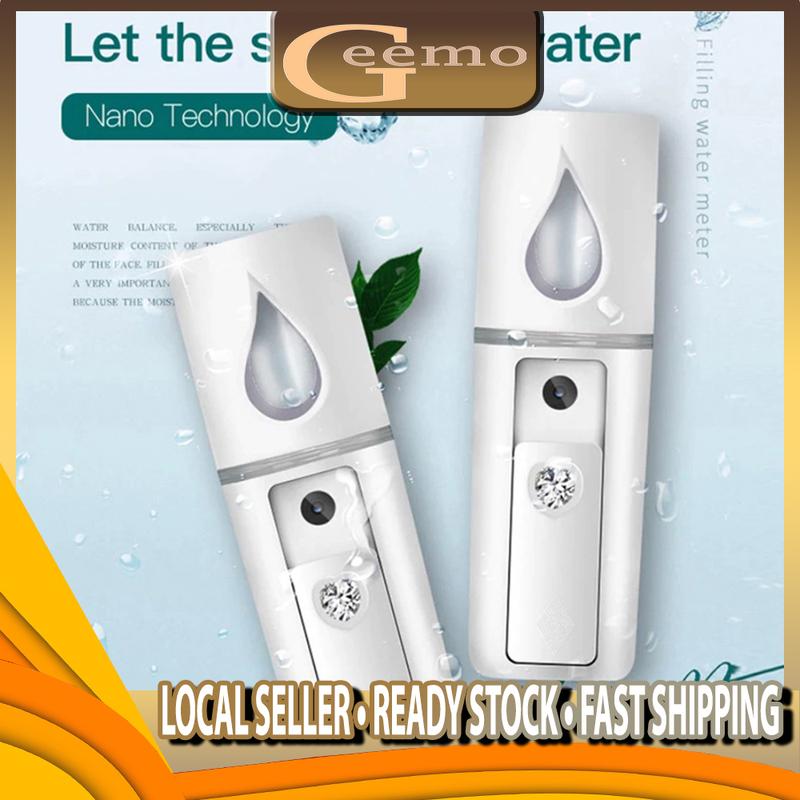 Ready Stock Geemo GHL023 Mini USB Rechargeable Portable Hydrating ...